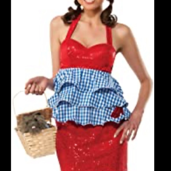 🆕 Hot Topic Dorothy Wizard of Oz Top 👠🌈🌪🐒 - Picture 3 of 10